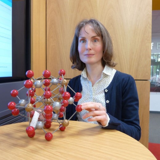 Emma McCabe who contributed to the IYPT in Crystals project by the CCDC and BCA