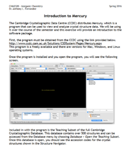 Preview of the resource sheet on an introduction to Mercury