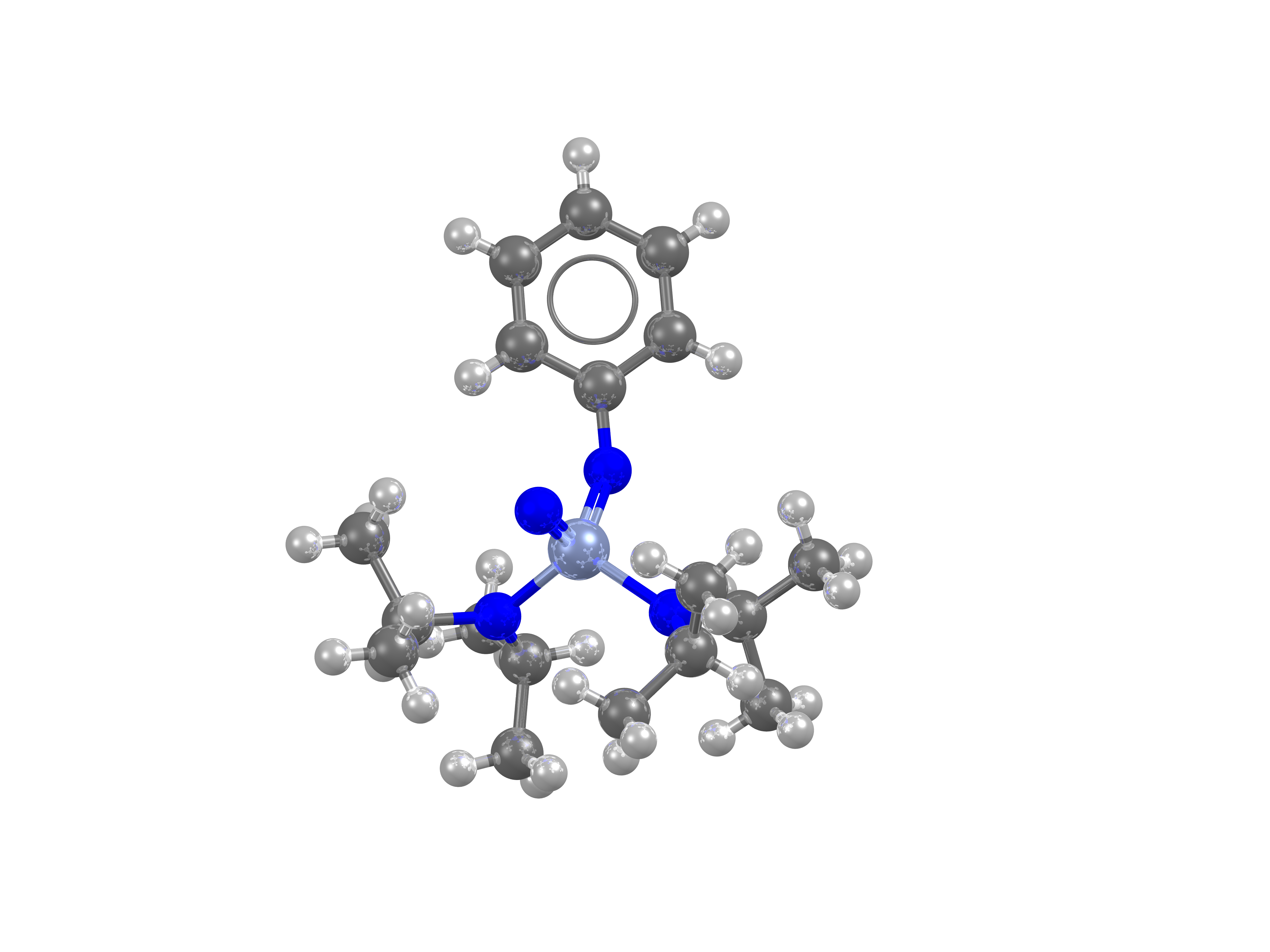 A novel chromium complex with a unique bonding pattern