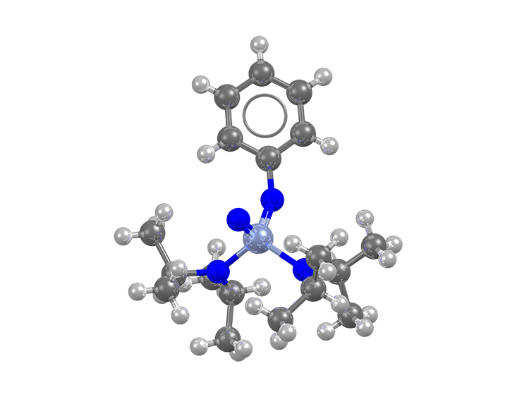 A novel chromium
            complex with a unique bonding pattern, CSD refcode: XUZLUB