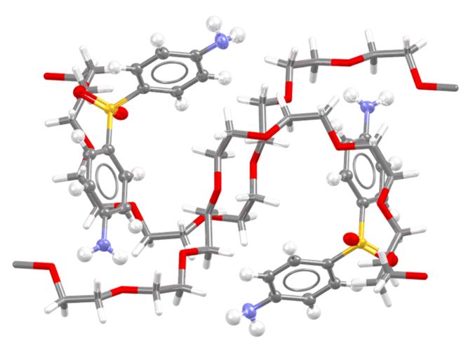 Drug co-crystal with an organic polymer (CSD refcode YIPMIW,
            https://dx.doi.org/10.5517/ccdc.csd.cc20pzg5)