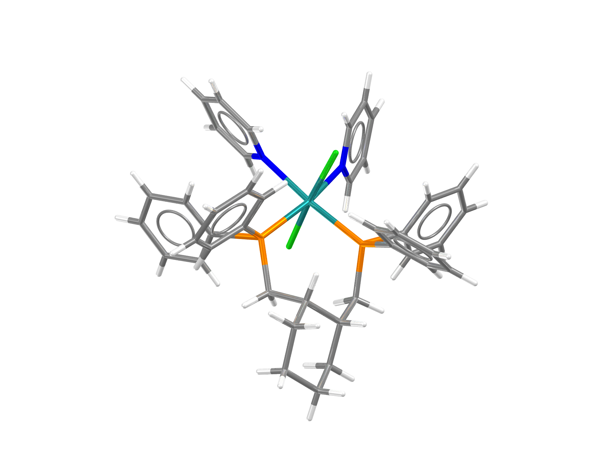 CSD Entry AHALEAD, A ruthenium complex authored by W.Clegg and R.W. Harrington and one of the 6,000+ CSD Communications added to the CSD this year.