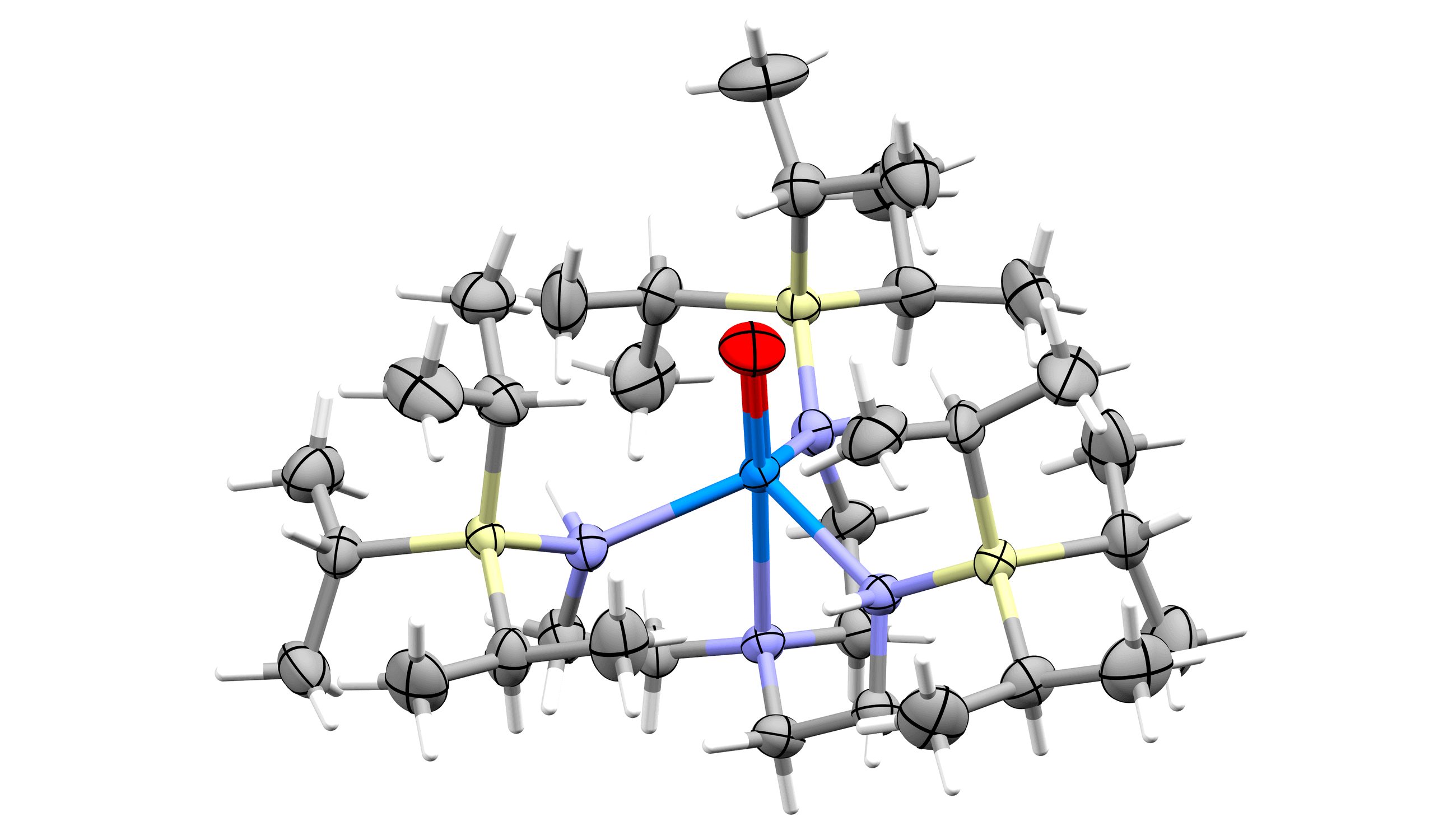 CSD Entry VASFII a neptunium complex with a single terminal oxo ligand