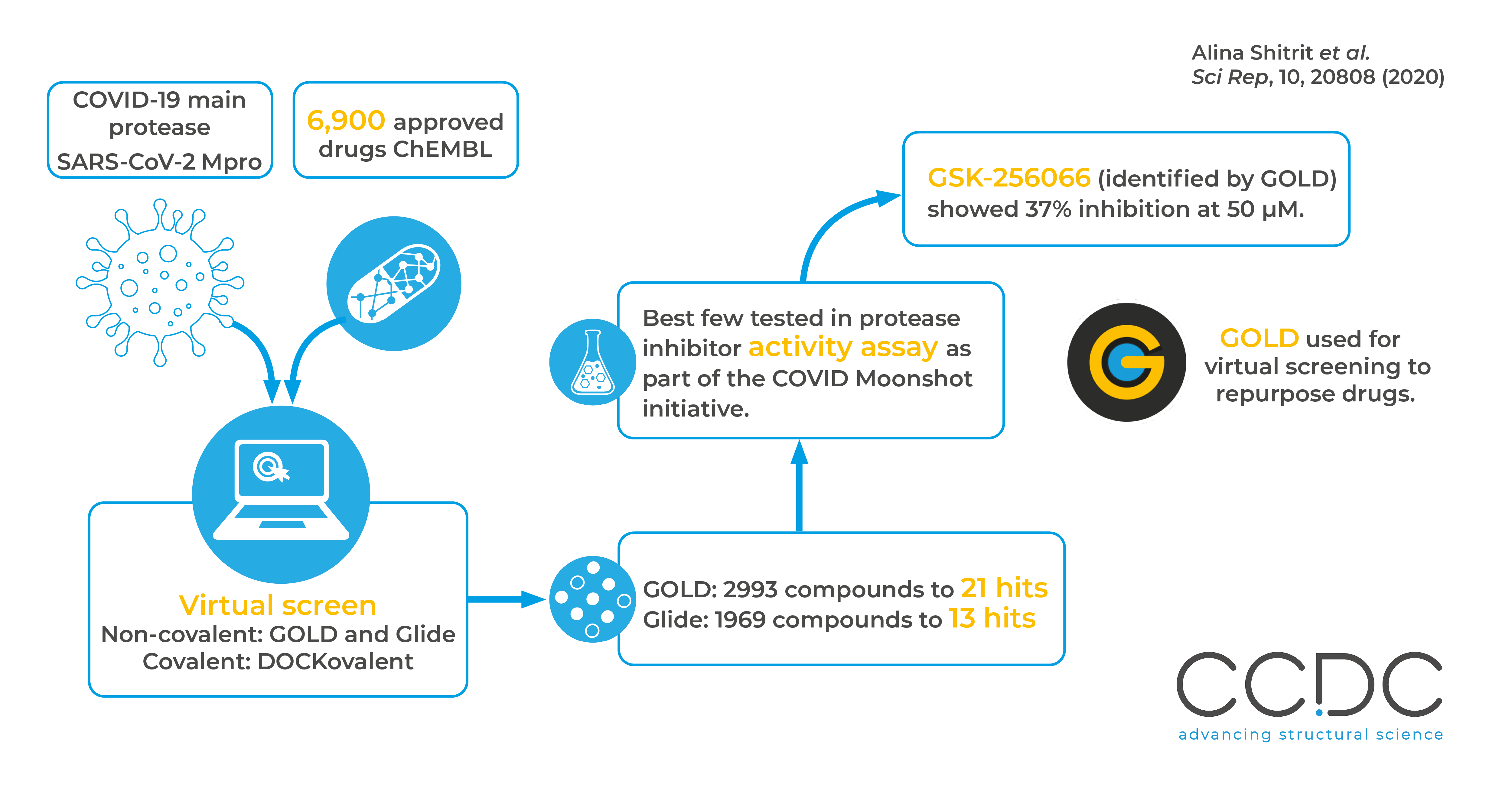 Virtual screening with the GOLD Cluster Computing package | CCDC