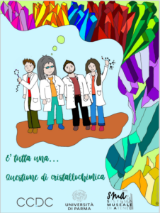 Cover of the There's (Crystallo)chemistry Between Us! activity booklet