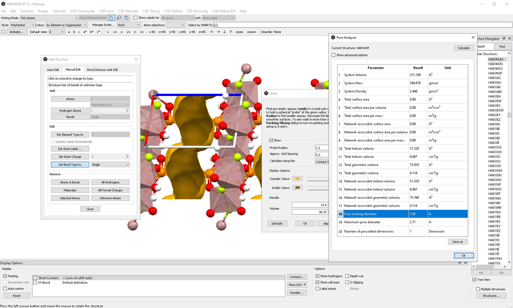 New Functionality for Researchers Investigating Porous Materials ...